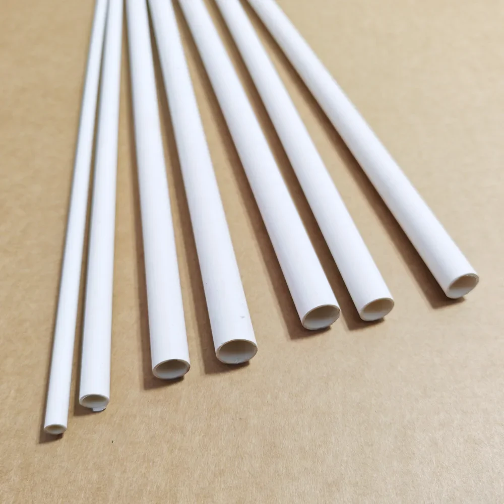 White PVC Pipe Plastic Tube 2Pcs Length 500mm OD6~20mm Fish Tank Aquarium Tube Garden Irrigation Watering Small Water Pipe